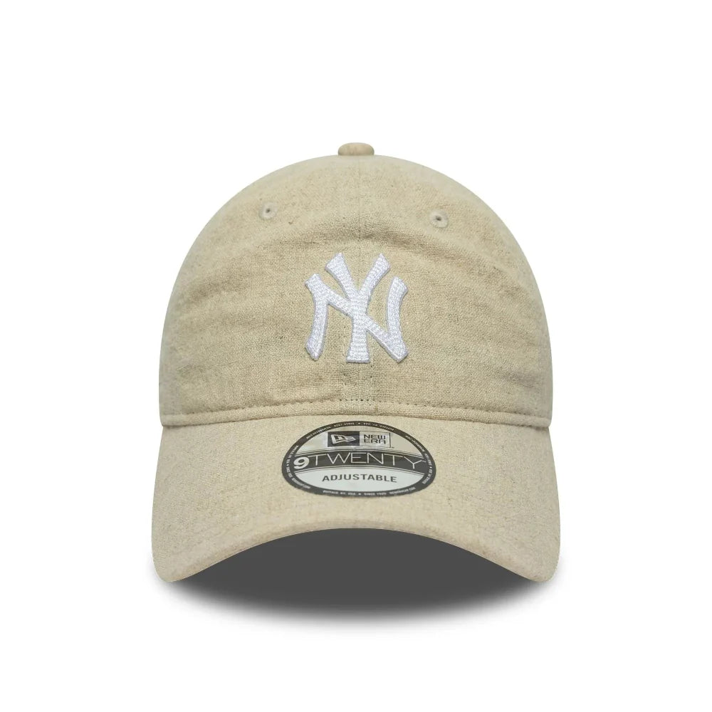 New Era - 9Twenty New York Yankees Linen Cap - Beige